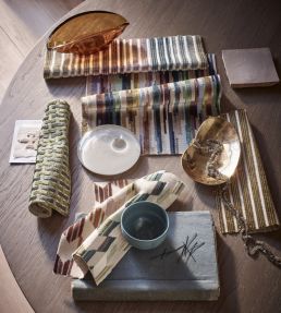 Benito Fabric by Romo Tamarind