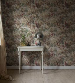 Benjamin Wallpaper by Sandberg Sage Green