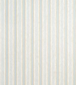 Bennett Stripe Wallpaper by Thibaut Spa Blue