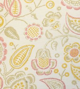 Bepton Fabric by Titley and Marr Maize, Blush & Olive