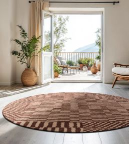 Louis De Poortere Berber Round rug Ksar 118706 Ksar