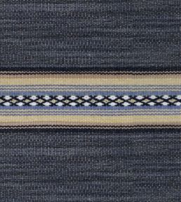 Berber Stripe Fabric by Madeaux 04 Indigo