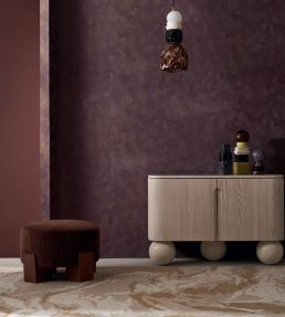 Berenice Wallpaper by Casamance Dore Clair