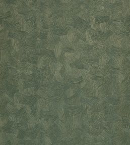 Berenice Wallpaper by Casamance Emeraude/Dore