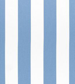 Bergamo Stripe Fabric by Thibaut Blue