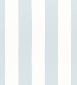 Bergamo Stripe Fabric by Thibaut Spa Blue