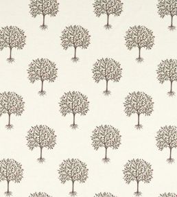 Bergamot Fabric by Clarke & Clarke Blush/Linen