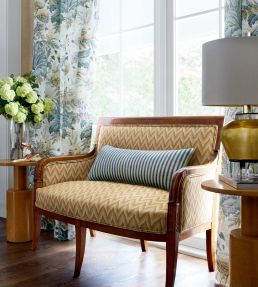 Bergaz Fabric by Anna French Soft Gold