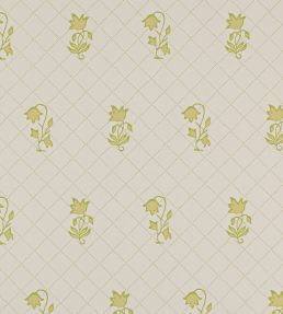 Berkeley Sprig Wallpaper by Colefax and Fowler Lime