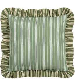 Berkeley Stripe Cushion 43 x 43cm by Designers Guild Celadon