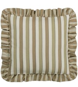 Berkeley Stripe Cushion 43 x 43cm by Designers Guild Natural