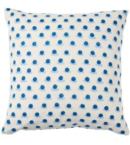 Berry Cushion 50 x 50cm by Molly Mahon Indigo/Sky