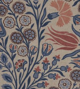 Berry Vine in Wycombe Fabric by Liberty Lapis