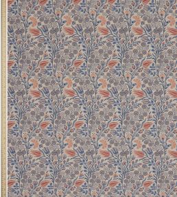 Berry Vine in Wycombe Fabric by Liberty Lapis