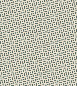 Berrydown Wallpaper by Schumacher Peacock Blue
