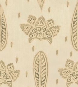 Bethel Batik Wallpaper by MINDTHEGAP Antique White