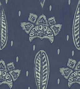 Bethel Batik Wallpaper by MINDTHEGAP Cobalt
