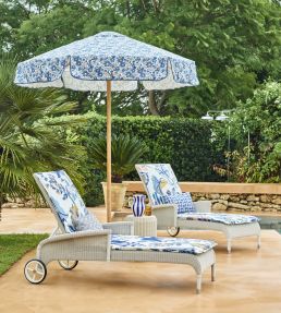 Betsy Flora in Easton Fabric by Liberty Lapis