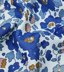 Betsy Flora in Easton Fabric by Liberty Lapis