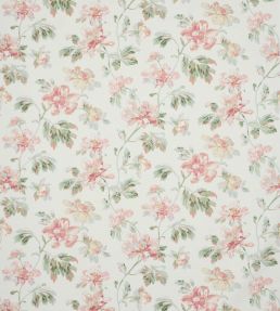 Bettina Fabric by Colefax and Fowler Apricot/Leaf