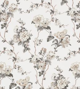 Betty Wallpaper by Schumacher Charcoal
