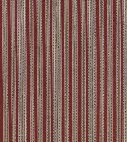 Bexleyheath Stripe Fabric by Morris & Co Wine