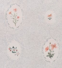 Bibury Sprig Fabric by Parker & Jules Sky Blue
