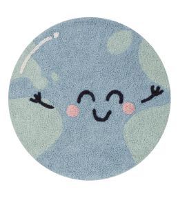 Lorena Canals Big Big World rug Aqua Blue C-MW-BIGW Aqua Blue