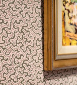 Big Dulcie Wallpaper by Ian Sanderson Celeste Blue