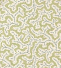 Big Dulcie Linen Fabric by Ian Sanderson Apple