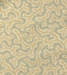 Big Dulcie Linen Fabric by Ian Sanderson Celadon