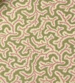 Big Dulcie Linen Fabric by Ian Sanderson Sweet Pea