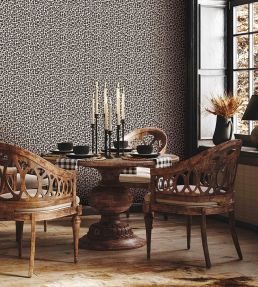 Big Kat Wallpaper by Woodchip & Magnolia Brunette
