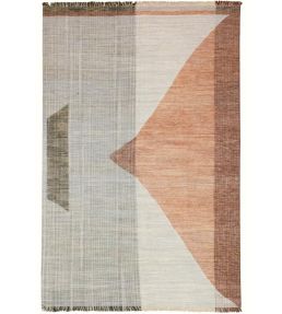 CF Editions Big Red Triangle by Nancy Nicholson rug Multi CFR135-01 Multi