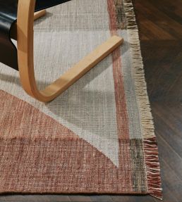 CF Editions Big Red Triangle by Nancy Nicholson rug Multi CFR135-01 Multi