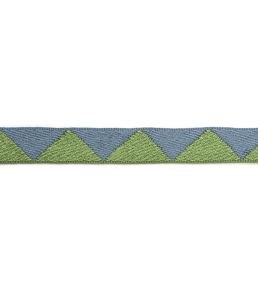 Big Top Tape Trimming by Christopher Farr Cloth Green