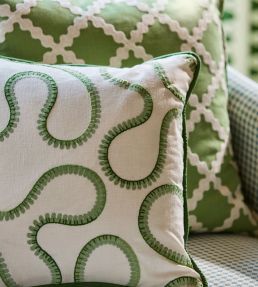 Bimble Embroidery Fabric by Scion Pine