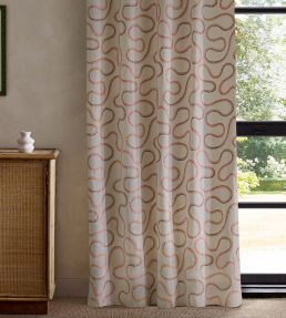 Bimble Embroidery Fabric by Scion Sunset