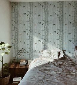 Birch Trees Wallpaper by Coordonne Silvester