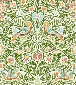 Bird Wallpaper by Morris & Co Boughs Green