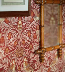 Bird Wallpaper by Morris & Co Madder/Weld