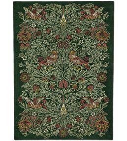 Morris & Co Bird rug Tump Green 128307140200 Tump Green