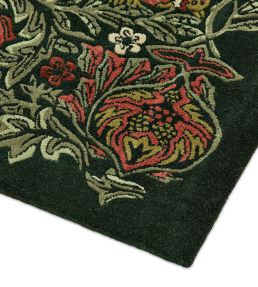 Morris & Co Bird rug Tump Green 128307140200 Tump Green