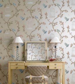Birdcage Walk Wallpaper by Nina Campbell 3