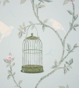Birdcage Walk Wallpaper by Nina Campbell 3
