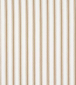 Birdie Ticking Stripe Fabric by Schumacher Neutral