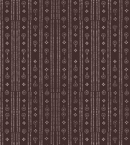 Birdlip Fabric by Parker & Jules Conker