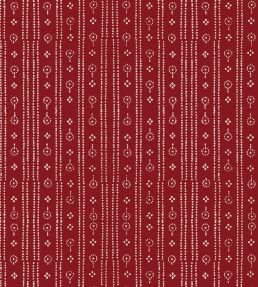 Birdlip Fabric by Parker & Jules Crimson