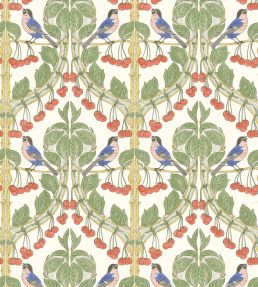Birds & Cherries Wallpaper by GP & J Baker Multi