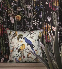 Birds Sinfonia Cushion 50 x 50cm by Christian Lacroix Crepuscule
